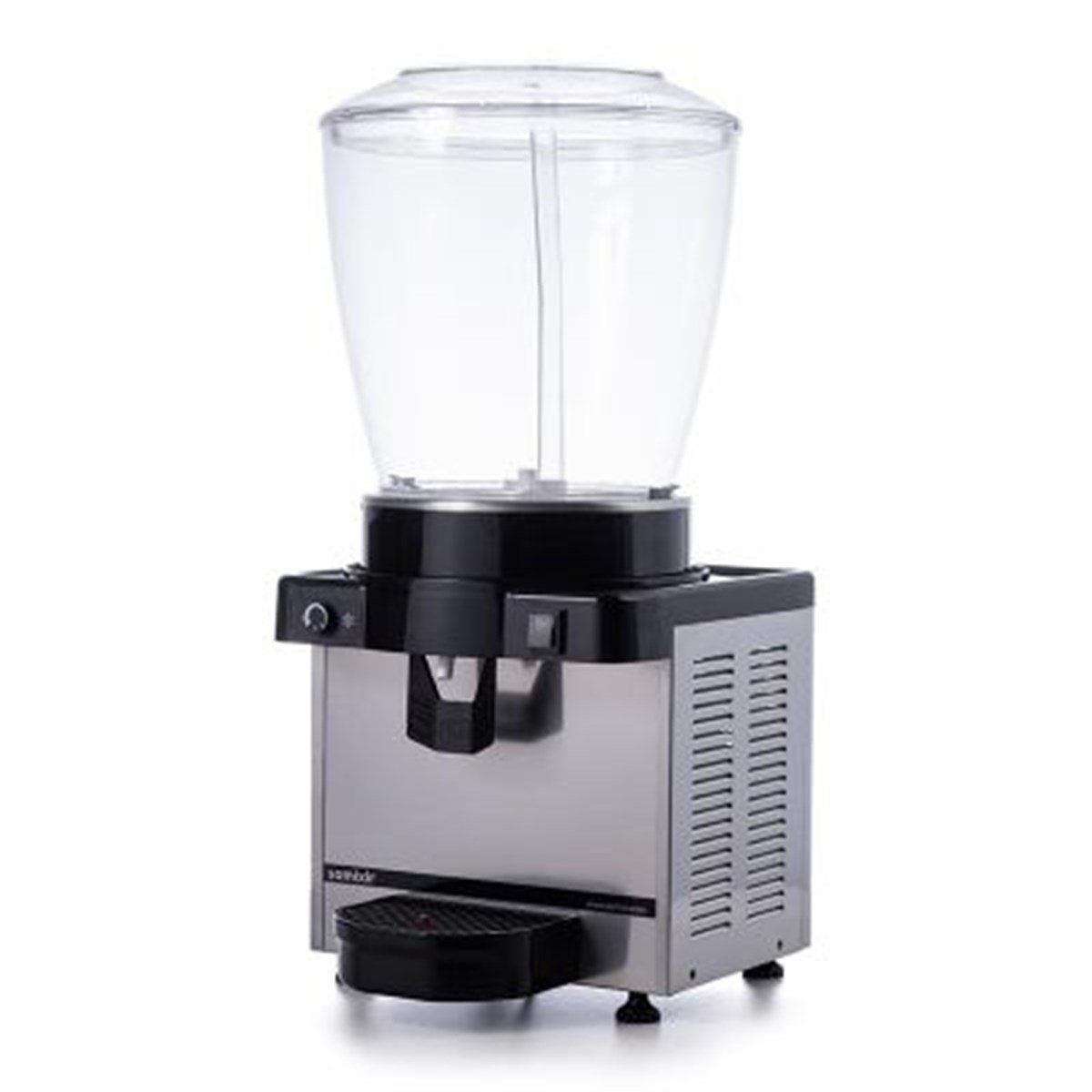 Samixir S22 Fıskiyeli Soğuk İçecek Dispenseri, 22 L, Panoramik, Analog, Inox
