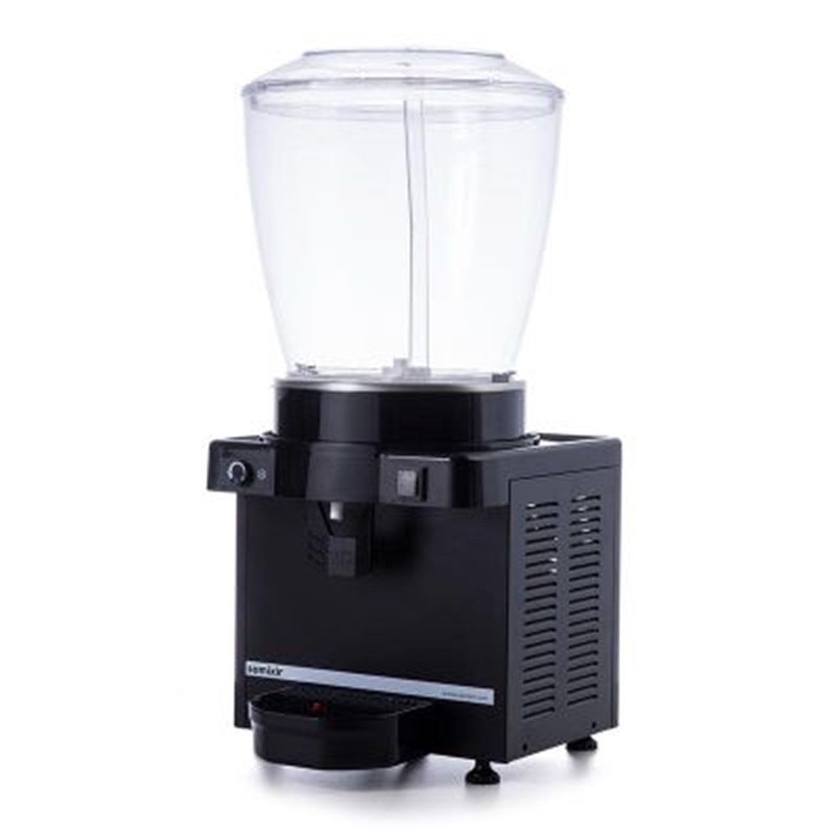 Samixir S22 Fıskiyeli Soğuk İçecek Dispenseri, 22 L, Panoramik, Analog, Siyah