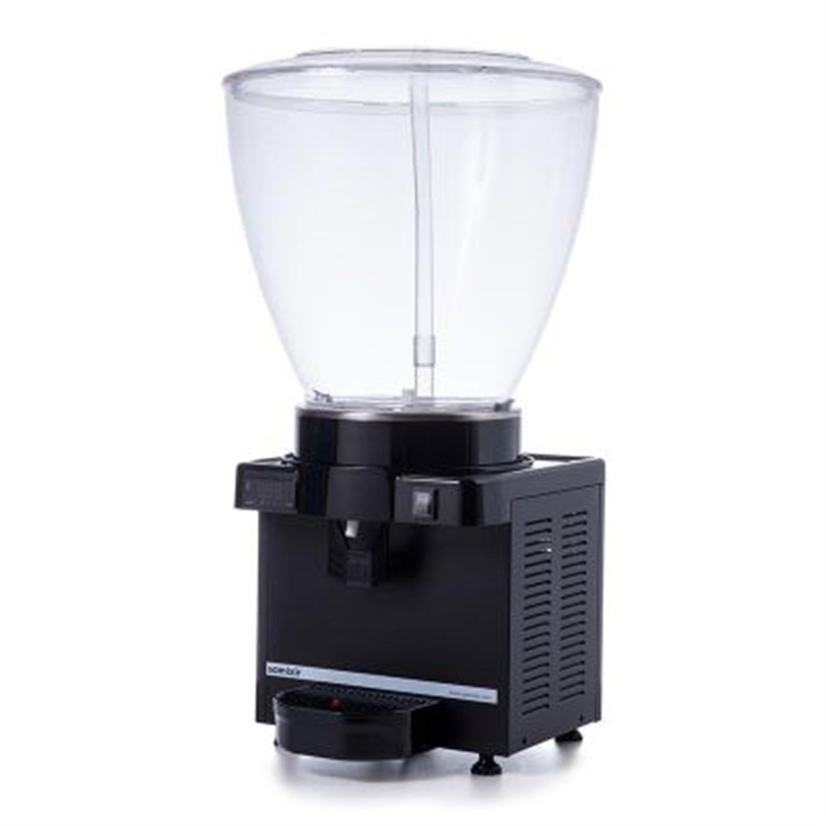 Samixir S40 Fıskiyeli Soğuk İçecek Dispenseri, 40 L, Panoramik, Dijital, Siyah