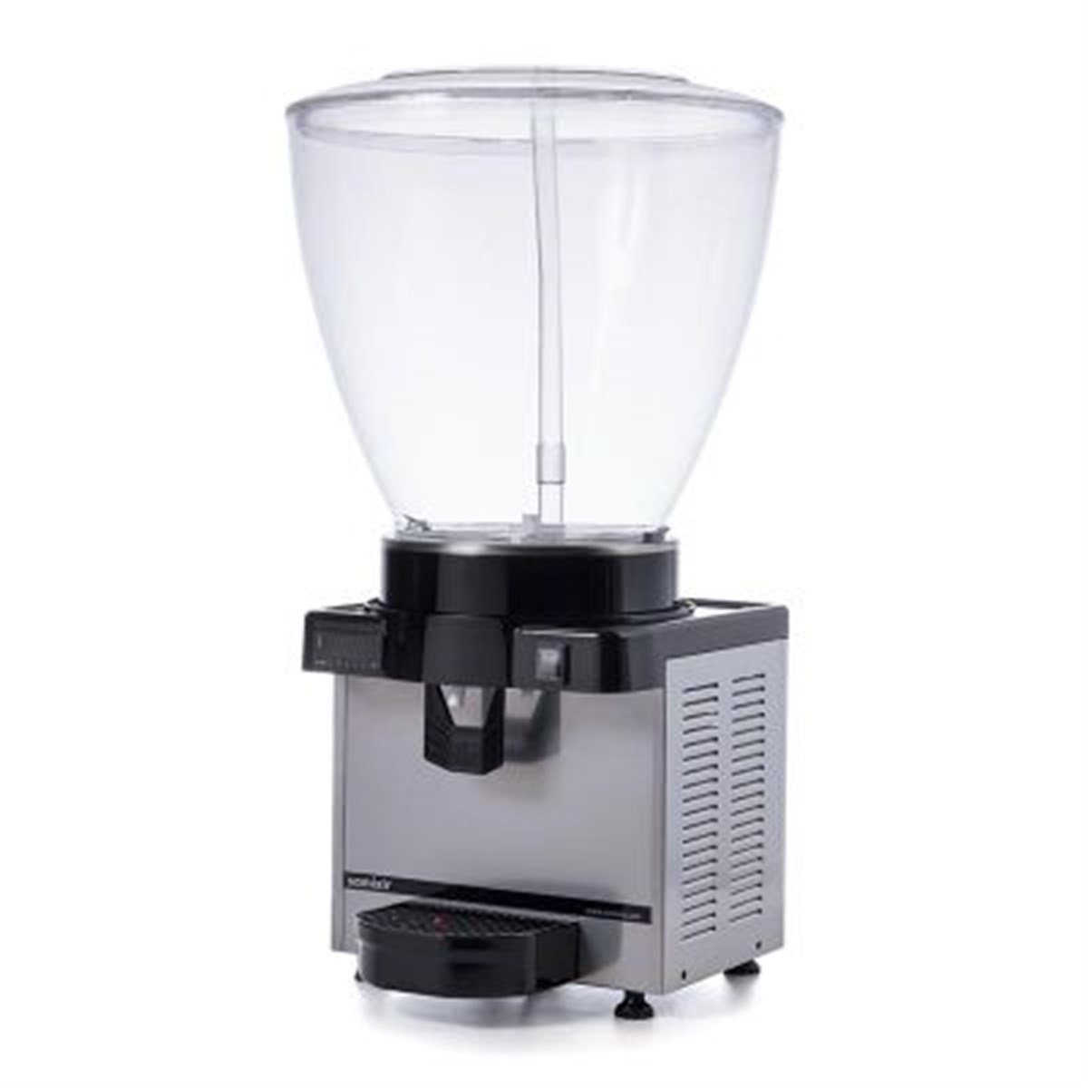Samixir S40 Fıskiyeli Soğuk İçecek Dispenseri, 40 L, Panoramik, Dijital, Inox