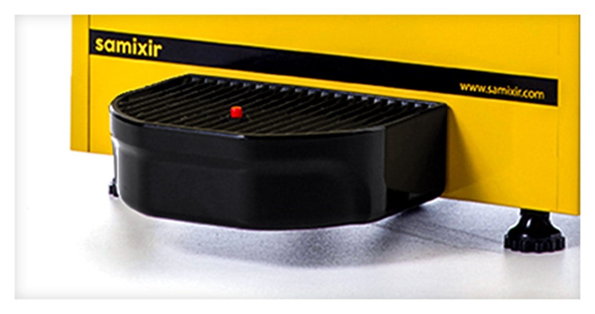 Samixir S40 Fıskiyeli Soğuk İçecek Dispenseri, 40 L, Panoramik, Dijital, Sarı