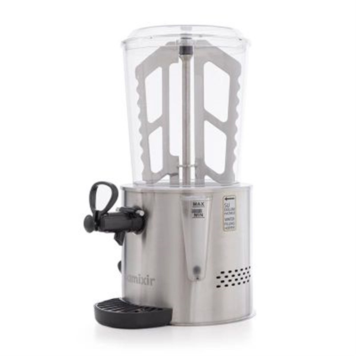Samixir Sıcak Çikolata ve Sahlep Makinesi, 10 Litre, Inox