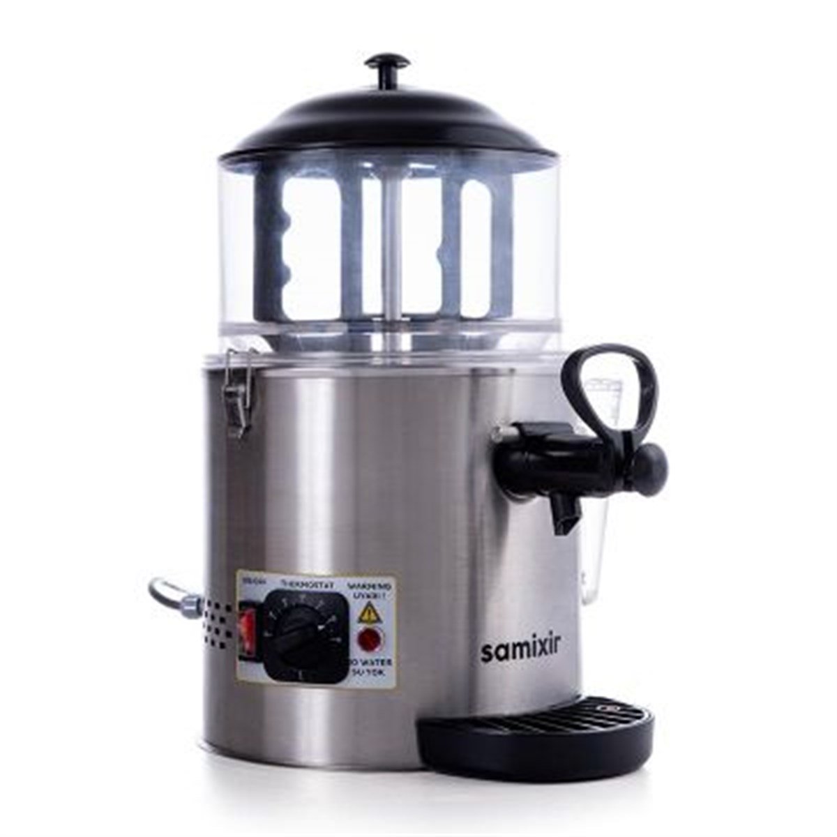 Samixir Sıcak Çikolata ve Sahlep Makinesi, 5 Litre, Inox