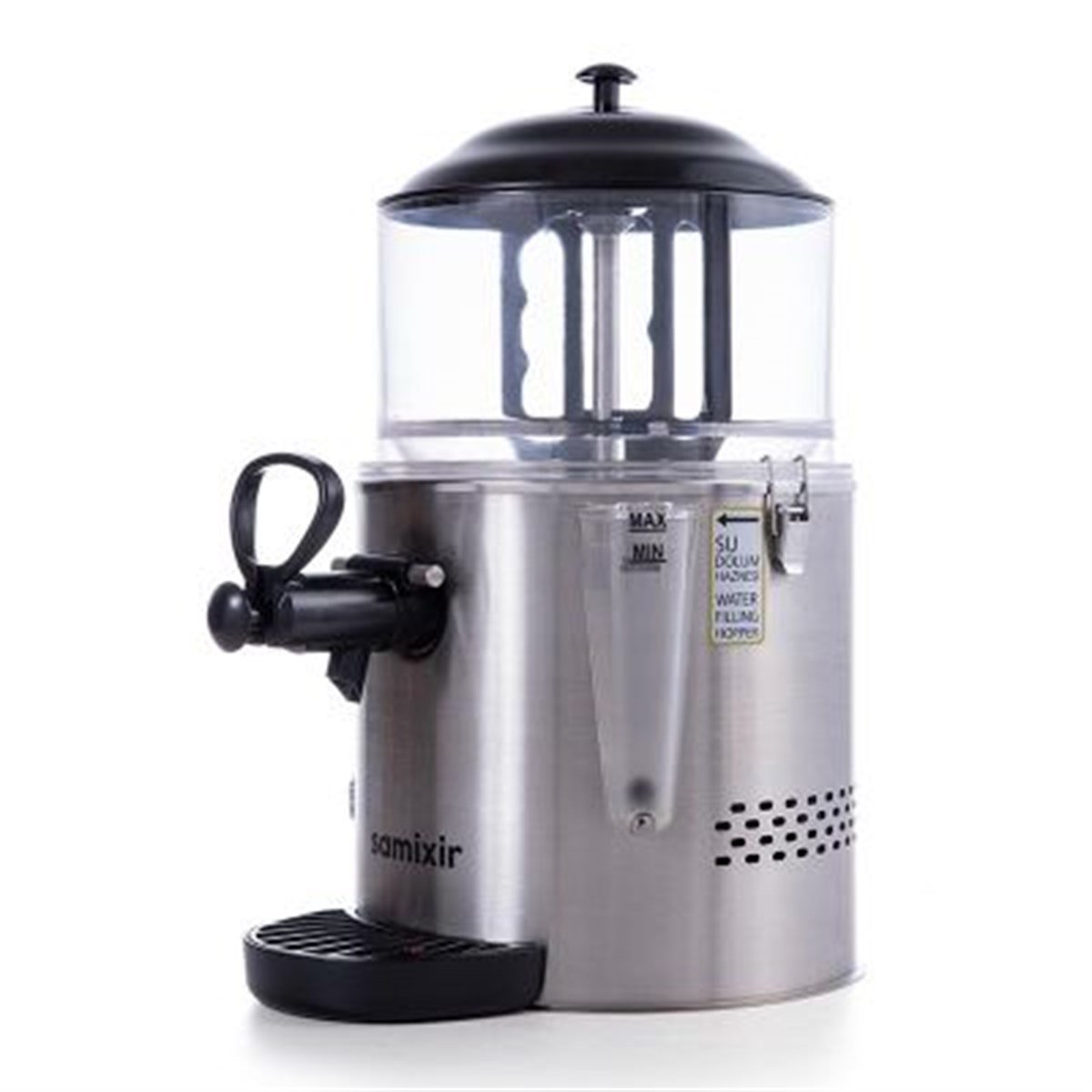 Samixir Sıcak Çikolata ve Sahlep Makinesi, 5 Litre, Inox