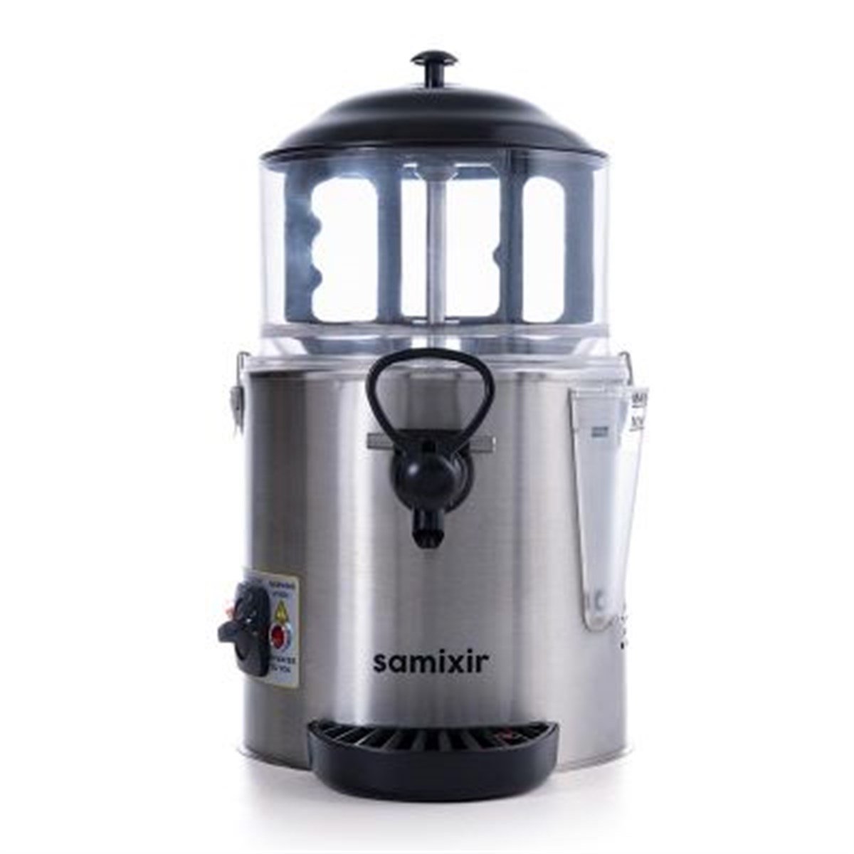 Samixir Sıcak Çikolata ve Sahlep Makinesi, 5 Litre, Inox