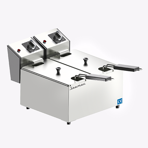 Seamac Elektrikli Fritöz 3+3 Litrelik