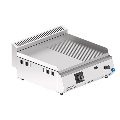 Seamac Elektrikli Playt Izgara 50 cm, Yarı Oluklu Yüzey