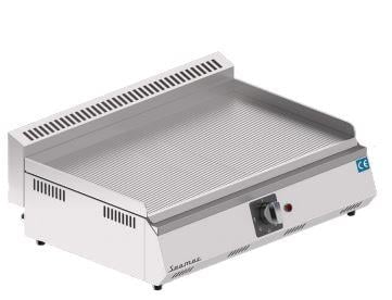 Seamac Elektrikli Playt Izgara 70 cm, Oluku Yüzey