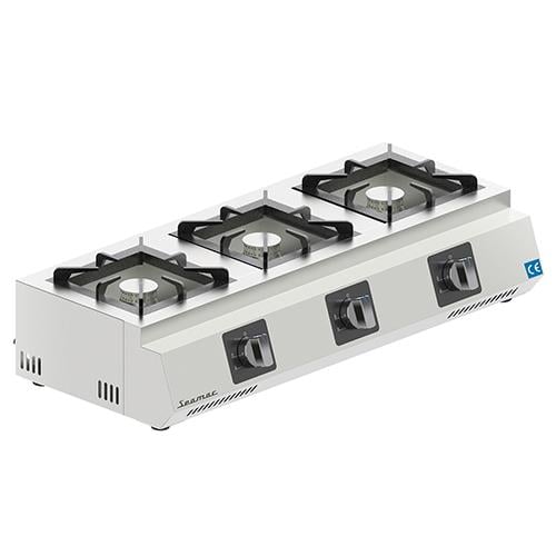 Seamac Set Üstü Mini 3'lü Ocak Doğalgazlı/Tüplü