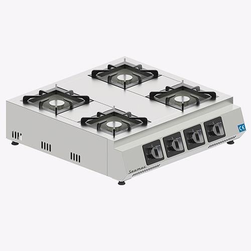 Seamac Set Üstü Mini 4'lü Ocak Doğalgazlı/Tüplü