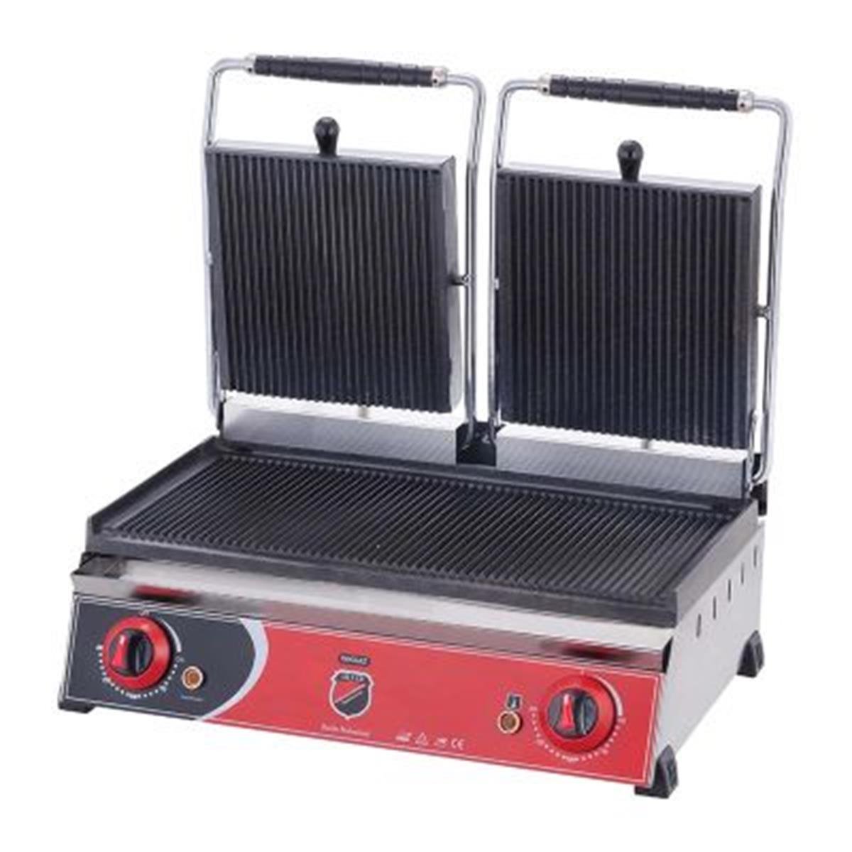 Silverinox, 20 Dilim, Çift Kapaklı, Elektrikli Tost Makinesi
