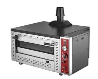 Silverinox, Doğalgazlı / Tüplü, Tek Katlı Pizza Fırını, 4 Pizza, 62x62 cm