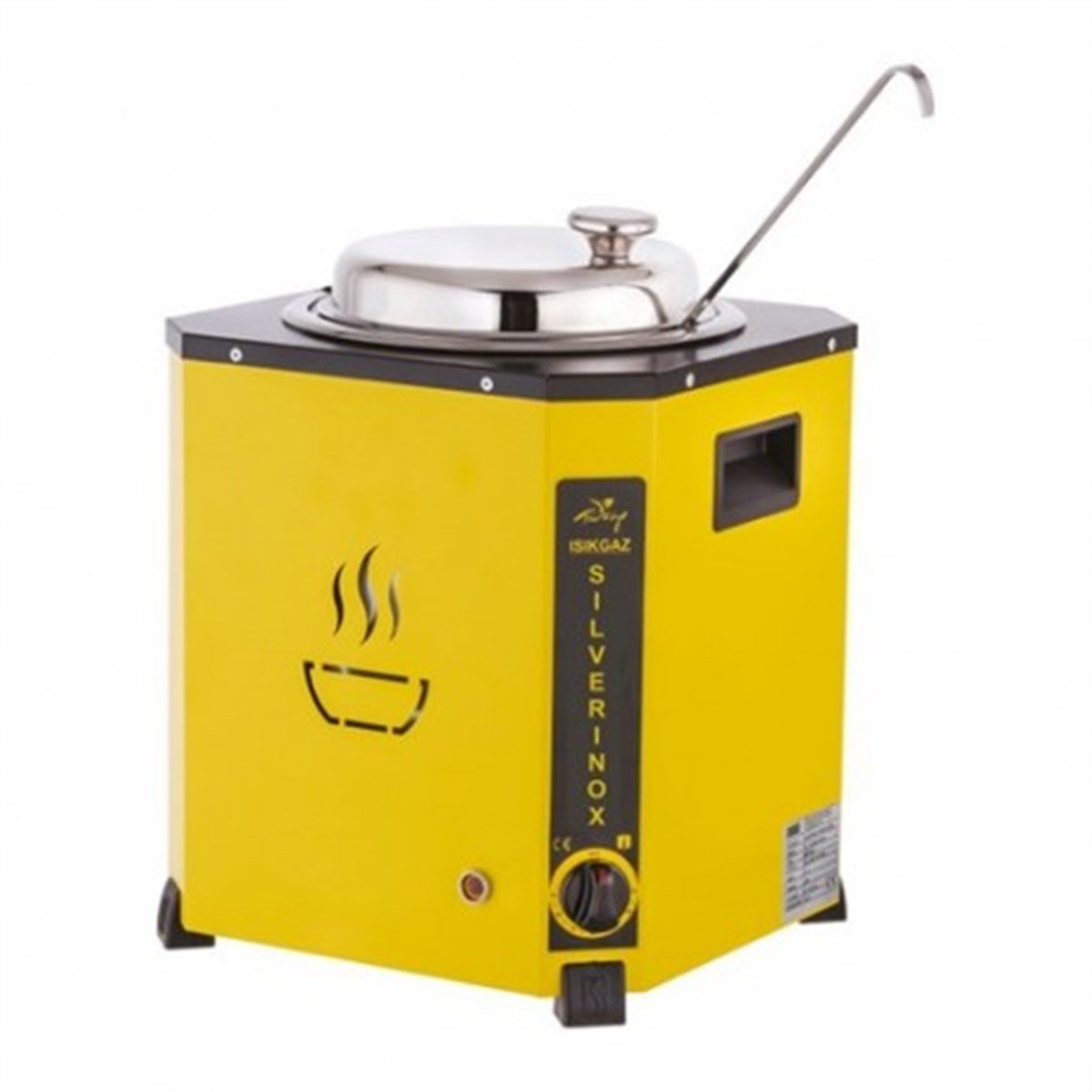 Silverinox Jumbo Çorba Kazanı Sarı 9 Litre