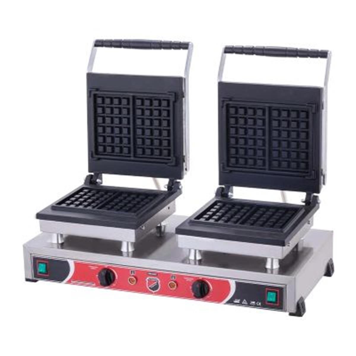 Silverinox, Kare Model, Waffle Makinesi, Çiftli