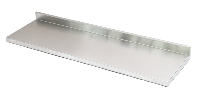 Tek Sıra Krom Duvar Rafı 150*30 cm