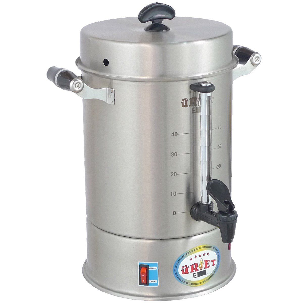 Üret 14 Litre, Filtreli Kahve Makinesi, 65 Fincan, Elektrikli