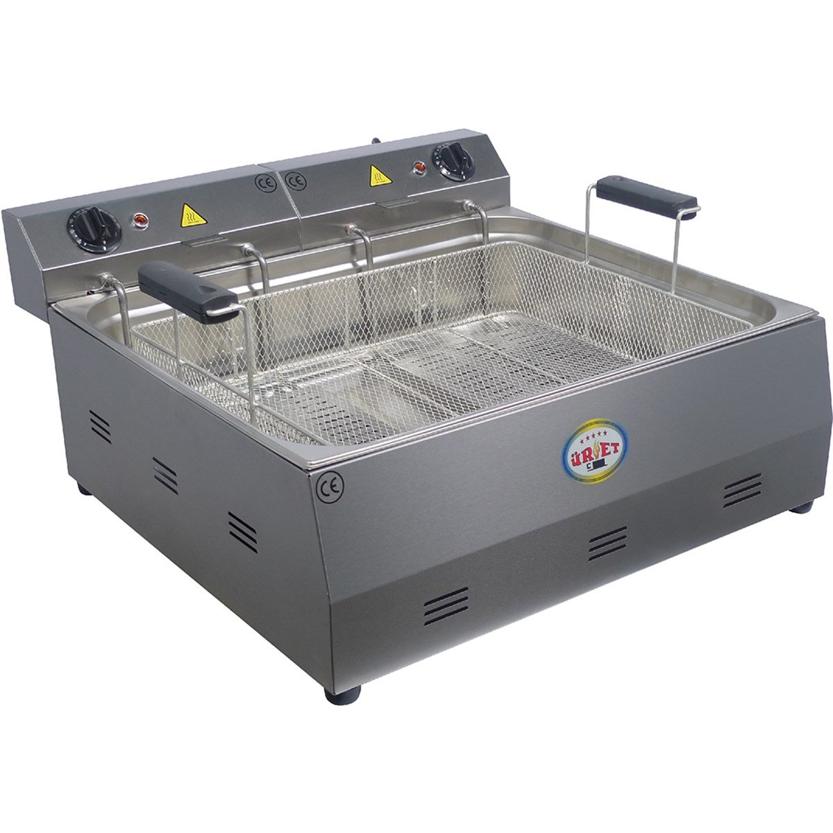 Üret 25 Litre Set Üstü Fritöz, Elektrikli