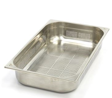 Üret Delikli Gastronom Küvet, Gn 1/1-10 cm, 530*325 cm, 14 Lt.