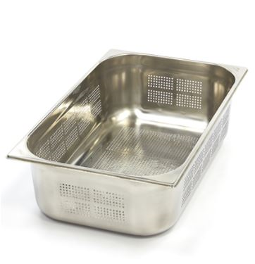 Üret Delikli Gastronom Küvet, Gn 1/1-15 cm, 530*325 cm, 21 Lt.