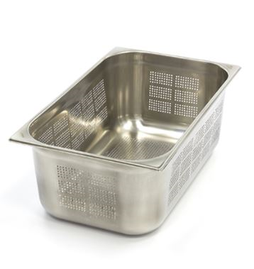 Üret Delikli Gastronom Küvet, Gn 1/1-20 cm, 530*325 cm, 28 Lt.