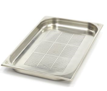 Üret Delikli Gastronom Küvet, Gn 1/1-4 cm, 530*325 cm, 5 Lt.