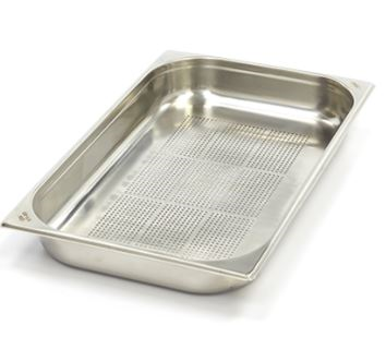 Üret Delikli Gastronom Küvet, Gn 1/1-6,5 cm, 530*325 cm, 9 Lt.