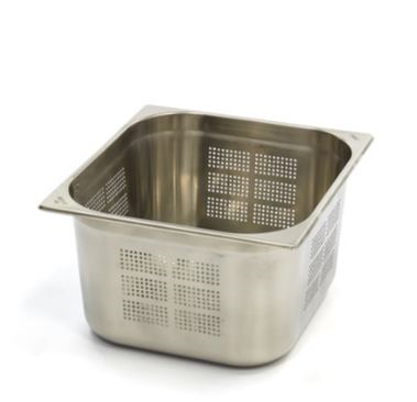 Üret Delikli Gastronom Küvet, Gn 2/3-20 cm, 35*32 cm, 18 Lt.