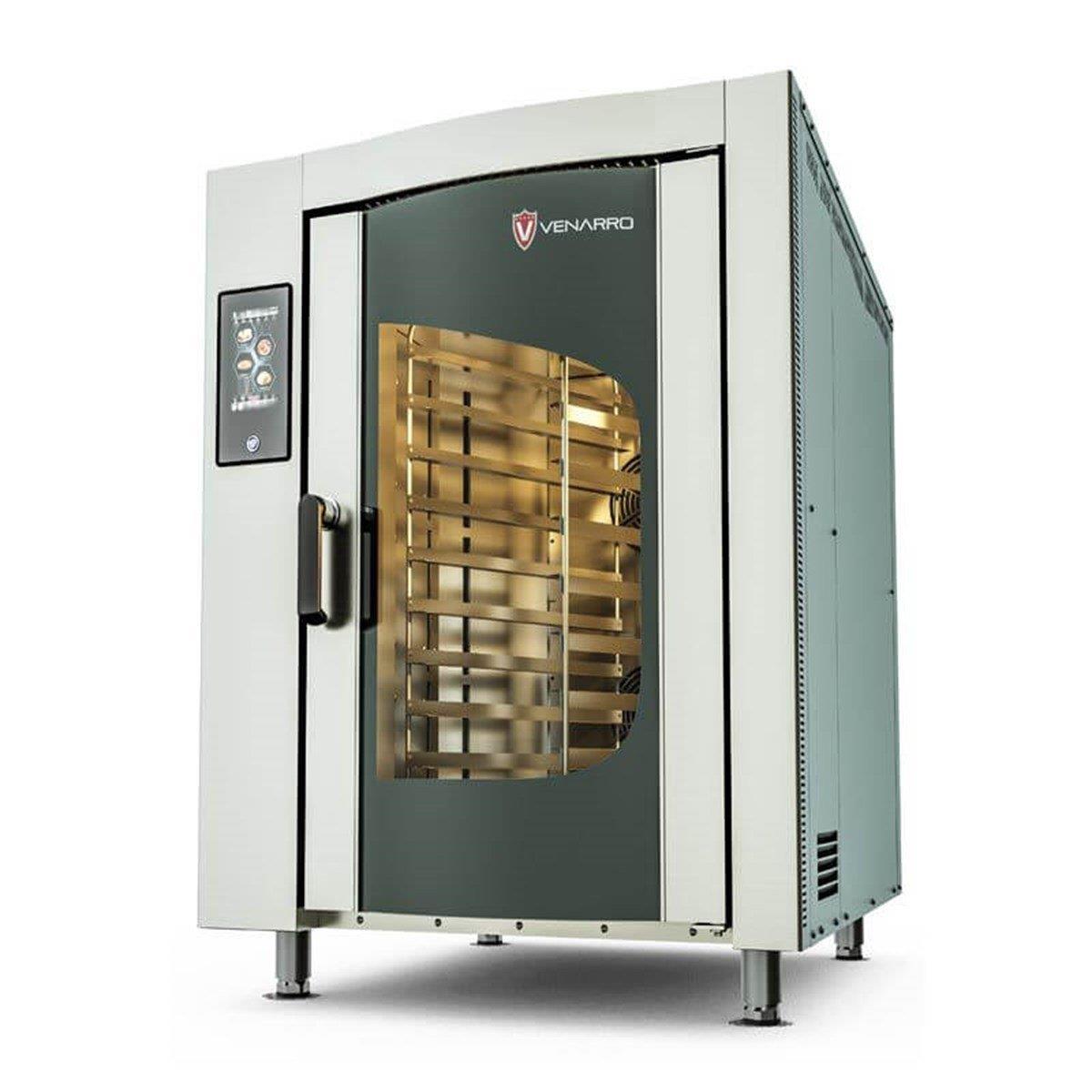 Venarro 10 Tepsili Döner Patisserie Fırın Buharlı Dijital Gazlı DGF-D9 