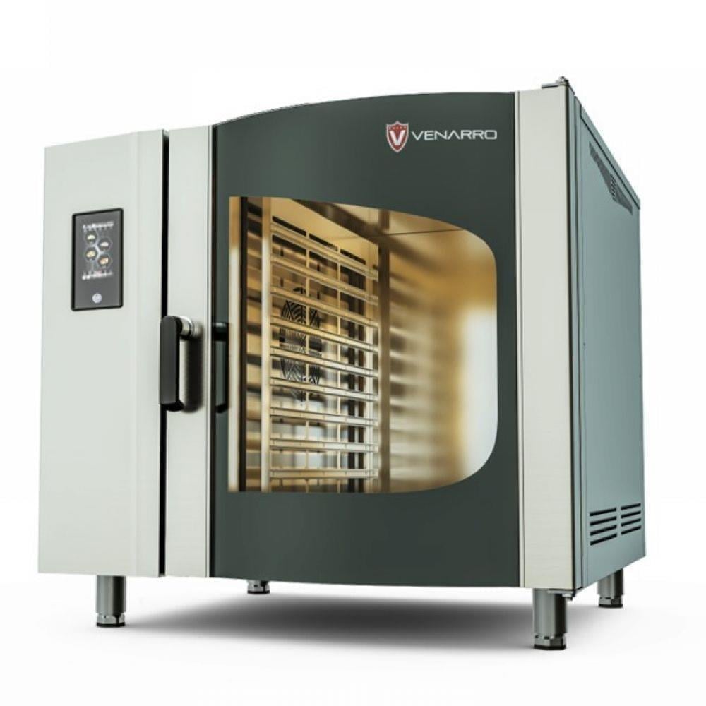 Venarro 6 Tepsili Patisserie Fırın Buharlı Dijital Gazlı DGF-P6D 