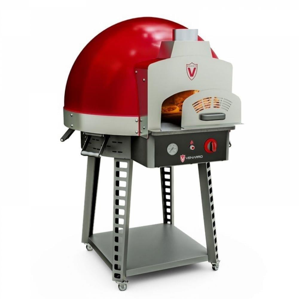Venarro Taş Tabanlı Odunlu Pizza Fırını 60x60 Cm DYK-60-O