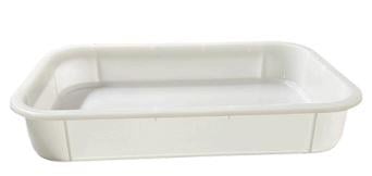 World Plas Polipropilen Pizza Hamur Teknesi, 400x600x75 mm