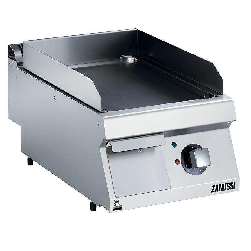 Zanussi 40 cm Elektrikli Düz Krom Kaplama Pleyt Izgara, 400x700x250, 372325