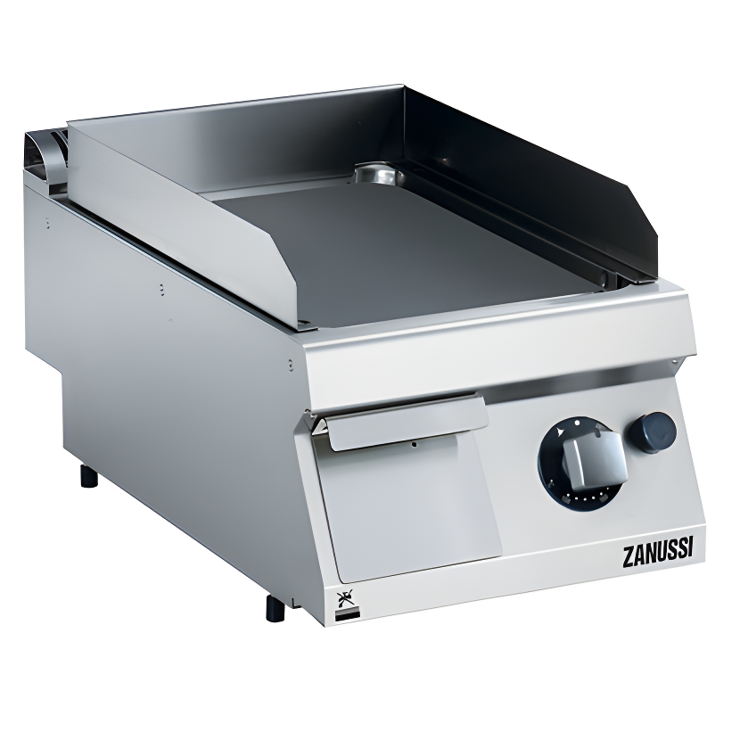 Zanussi 40 cm Gazlı Düz Krom Kaplama Pleyt Izgara, 400x700x250, 372320