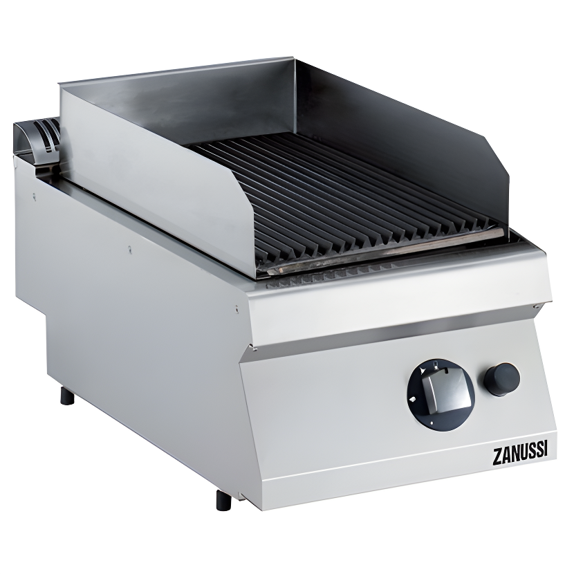 Zanussi 40 cm Gazlı Lavataşlı Izgara, 400x700x250, 372044