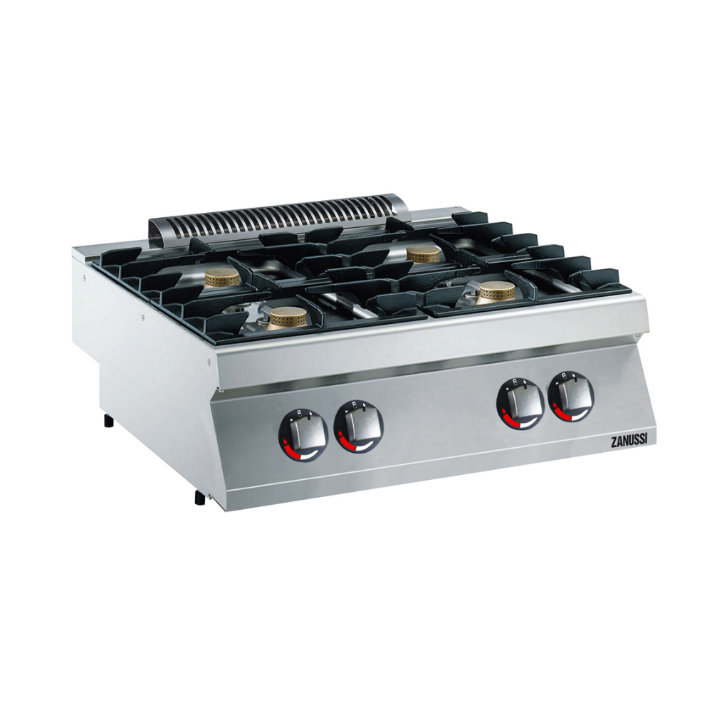 Zanussi 4'lü Gazlı Set Üstü Ocak, 800x700x250 mm, 372001