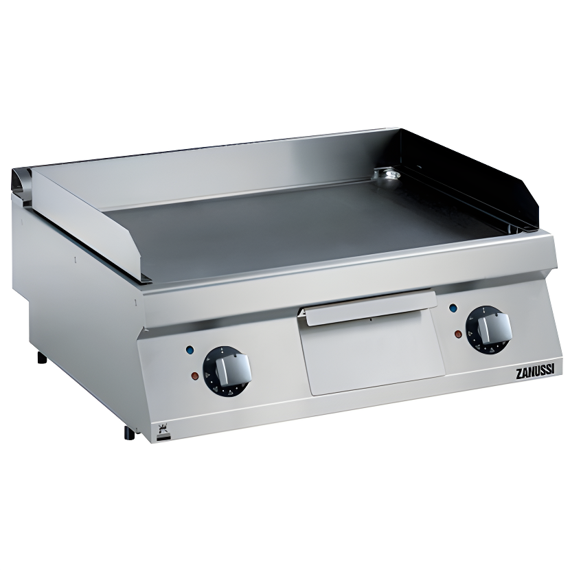 Zanussi 80 cm Elektrikli Düz Krom Kaplama Pleyt Izgara, 800x700x250, 372340