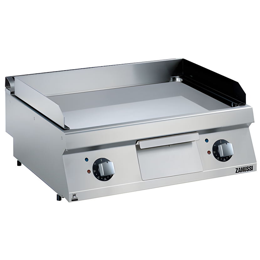 Zanussi 80 cm Elektrikli Düz Krom Pleyt Izgara, 800x700x250, 372194