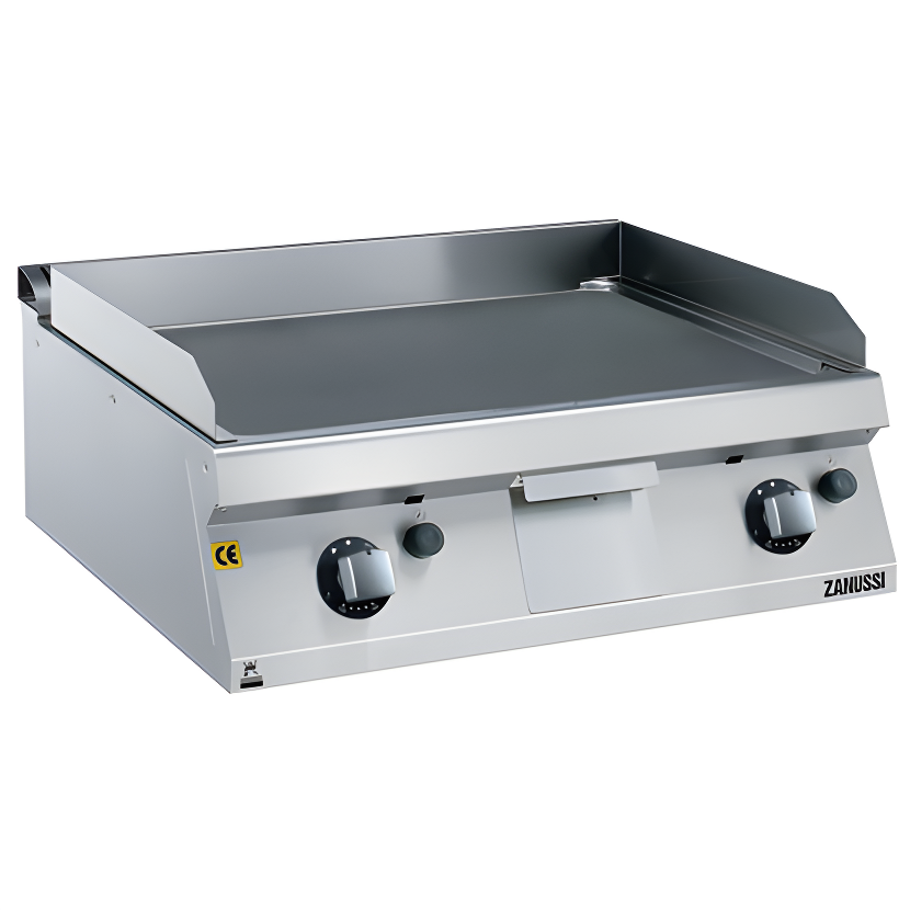 Zanussi 80 cm Gazlı Düz Krom Kaplama Pleyt Izgara, 800x700x250, 372330