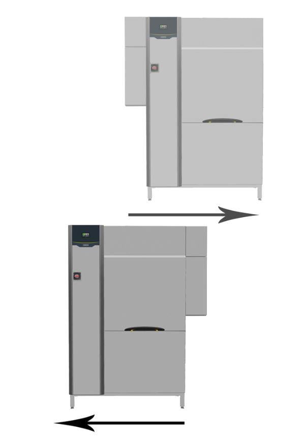 Zanussi Çift Durulamalı Konveyörlü Bulaşık Makinesi, Dokunmatik Ekran, Yerinde Özelleştirilebilir Yönlü
