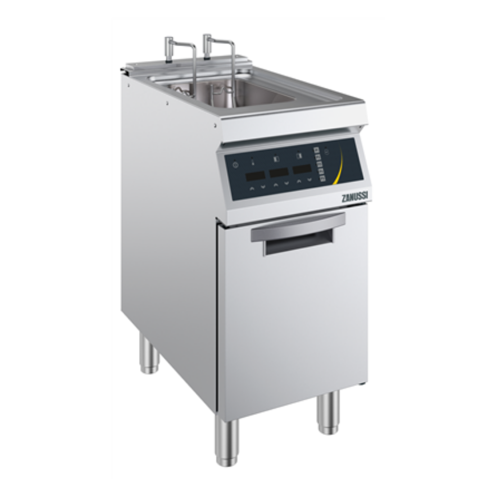 Zanussi Dolaplı Elektrikli 15 Litre Programlanabilir Dijital Endüstriyel Fritöz, 400x700x850, 372083