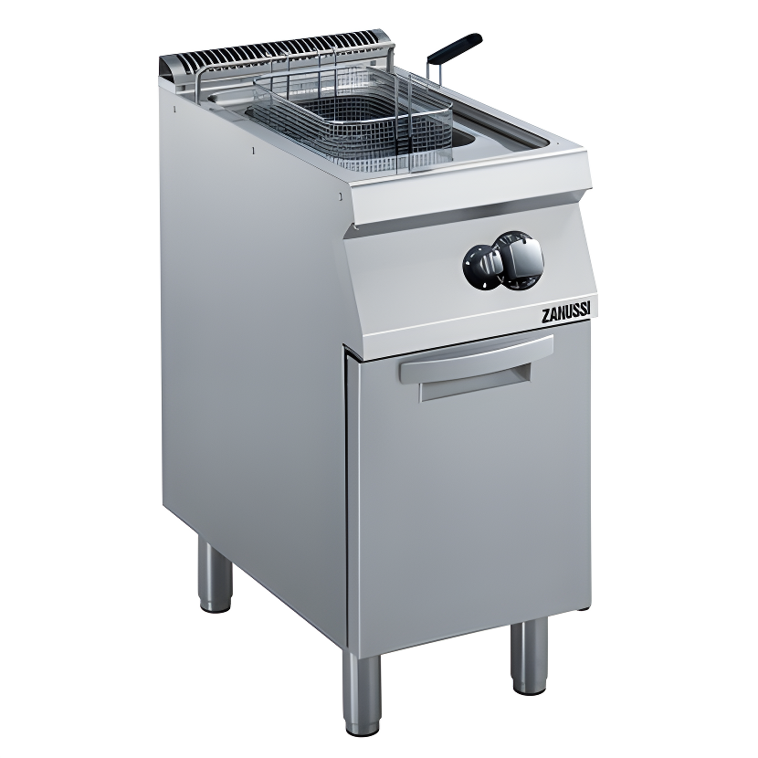 Zanussi Dolaplı Gazlı 15 Litre Endüstriyel Fritöz, 400x700x850, 372070