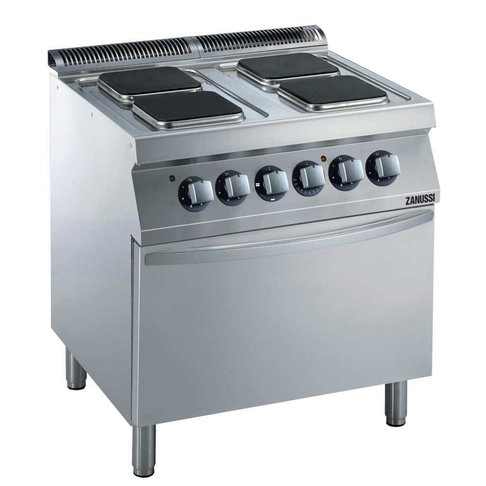 Zanussi Elektrikli Kare Plate 4'lü Kuzine Ocak, 1200x700x850 mm, 372018