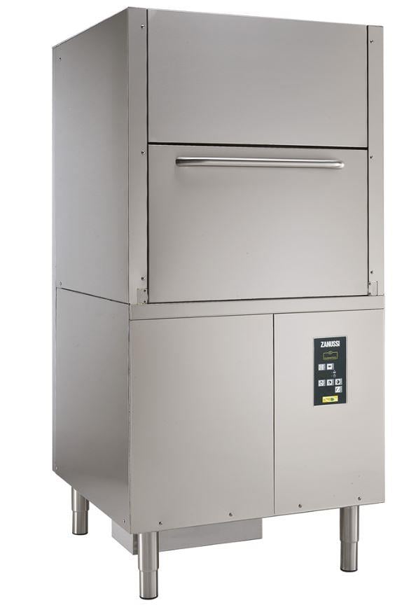 Zanussi Kazan Yıkama Makinesi, Drenaj Pompalı Deterjan ve Parlatıcı Dispenserli, 900 mm