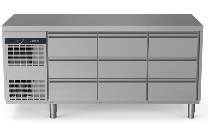 Zanussi Npt Active Hp Serisi Tezgah Tipi Derin Dondurucu, 9 Çekmeceli, Üstü Düz