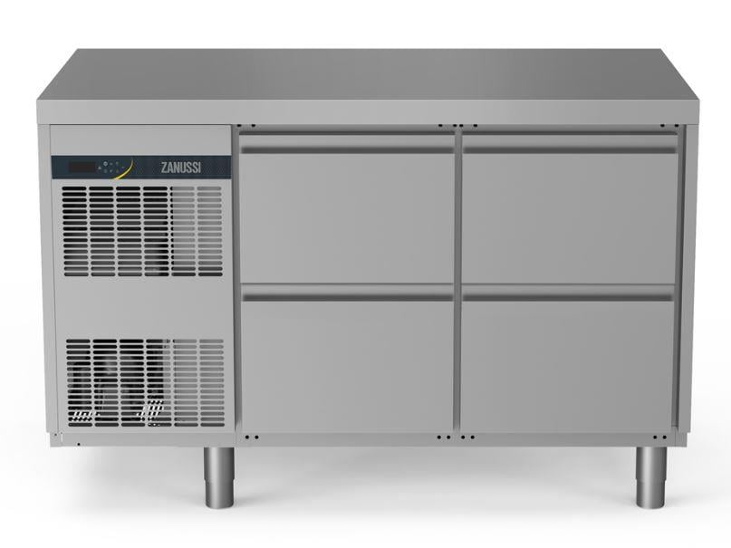 Zanussi Npt Active Hp Serisi Tezgah Tipi Derin Dondurucu, 4 Çekmeceli, Üstü Düz
