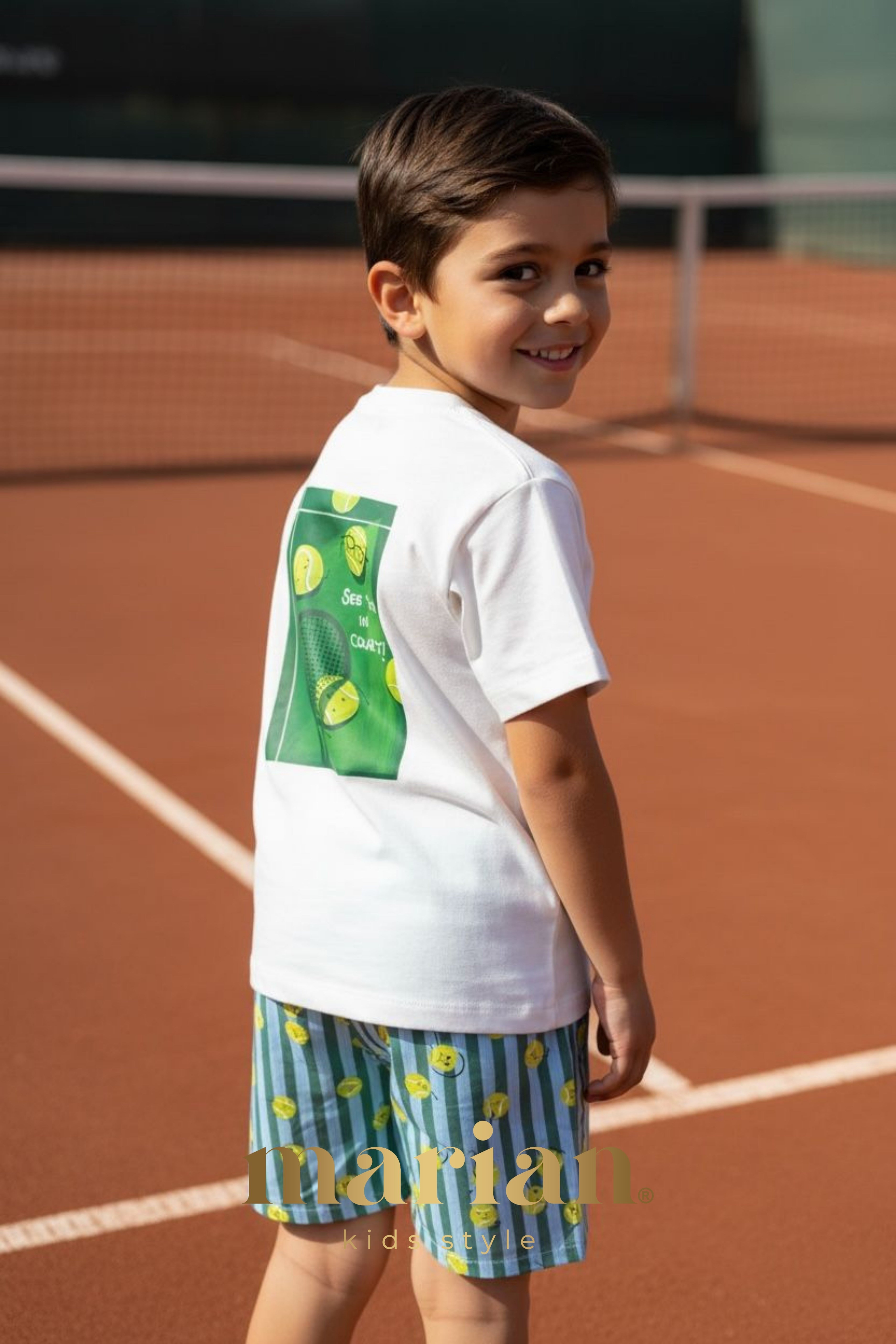Erkek Çocuk Tişört Tennis