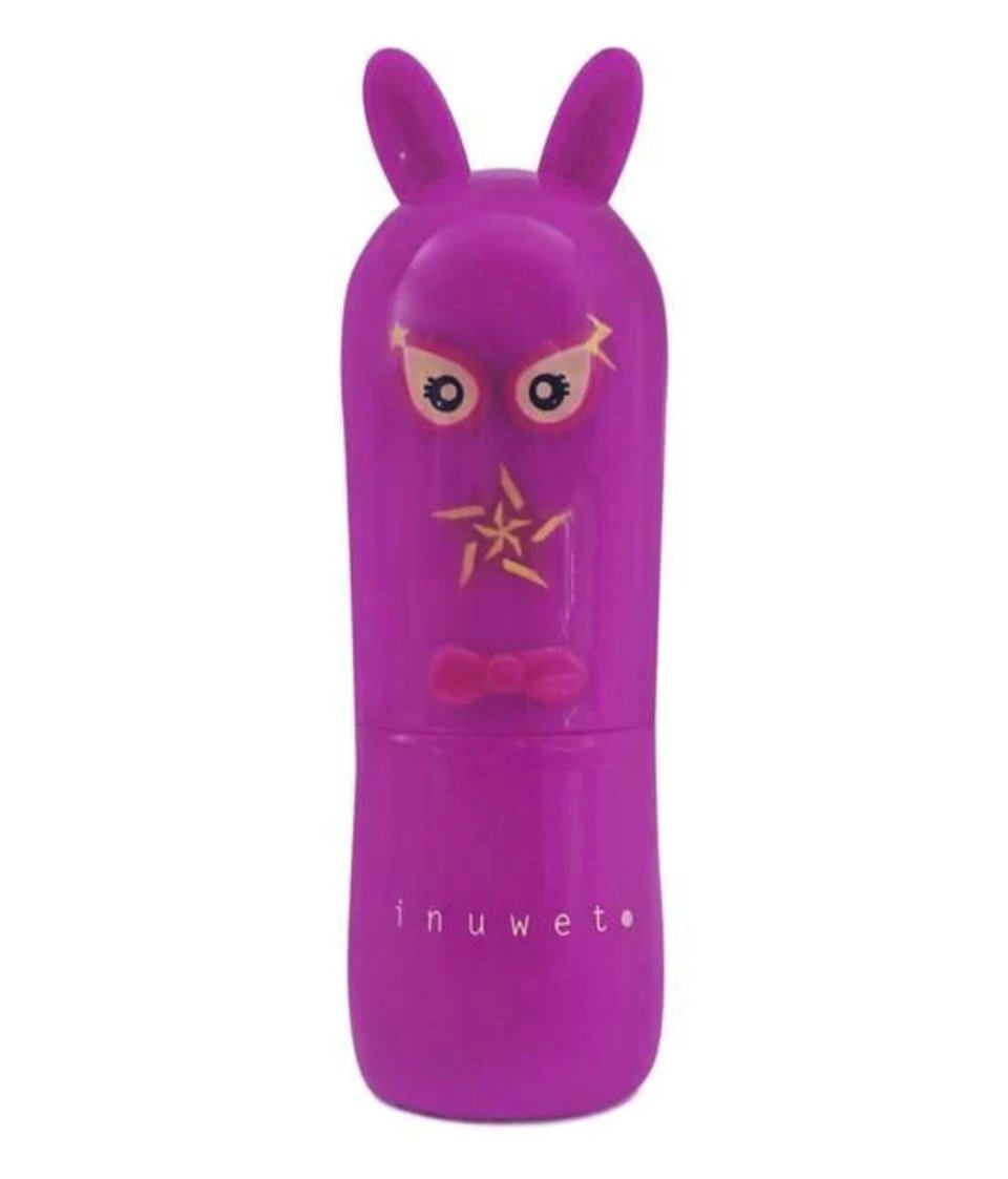 INUWET BUNNY LIPBALM SUPER HERO STAR GIRL - RAPSBERRY