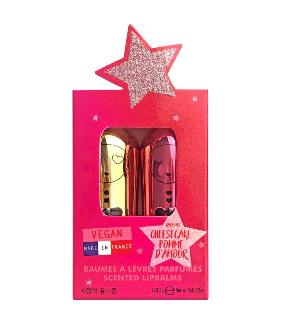 INUWET - COFFRET 2'LI METAL LIP BALM SETI