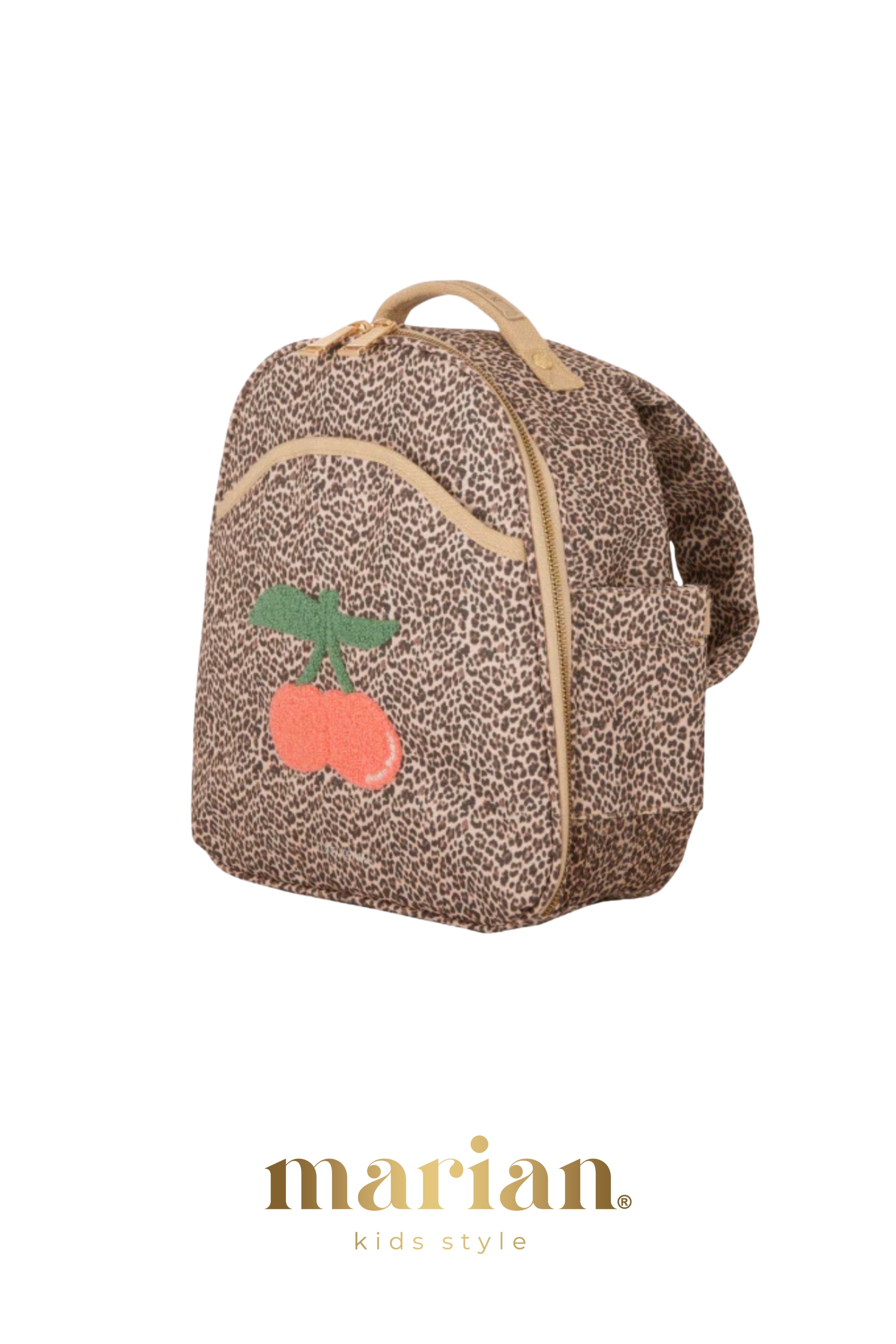 JEUNE PREMİER BACKPACK RALPHIE- LEOPARD CHERRY 