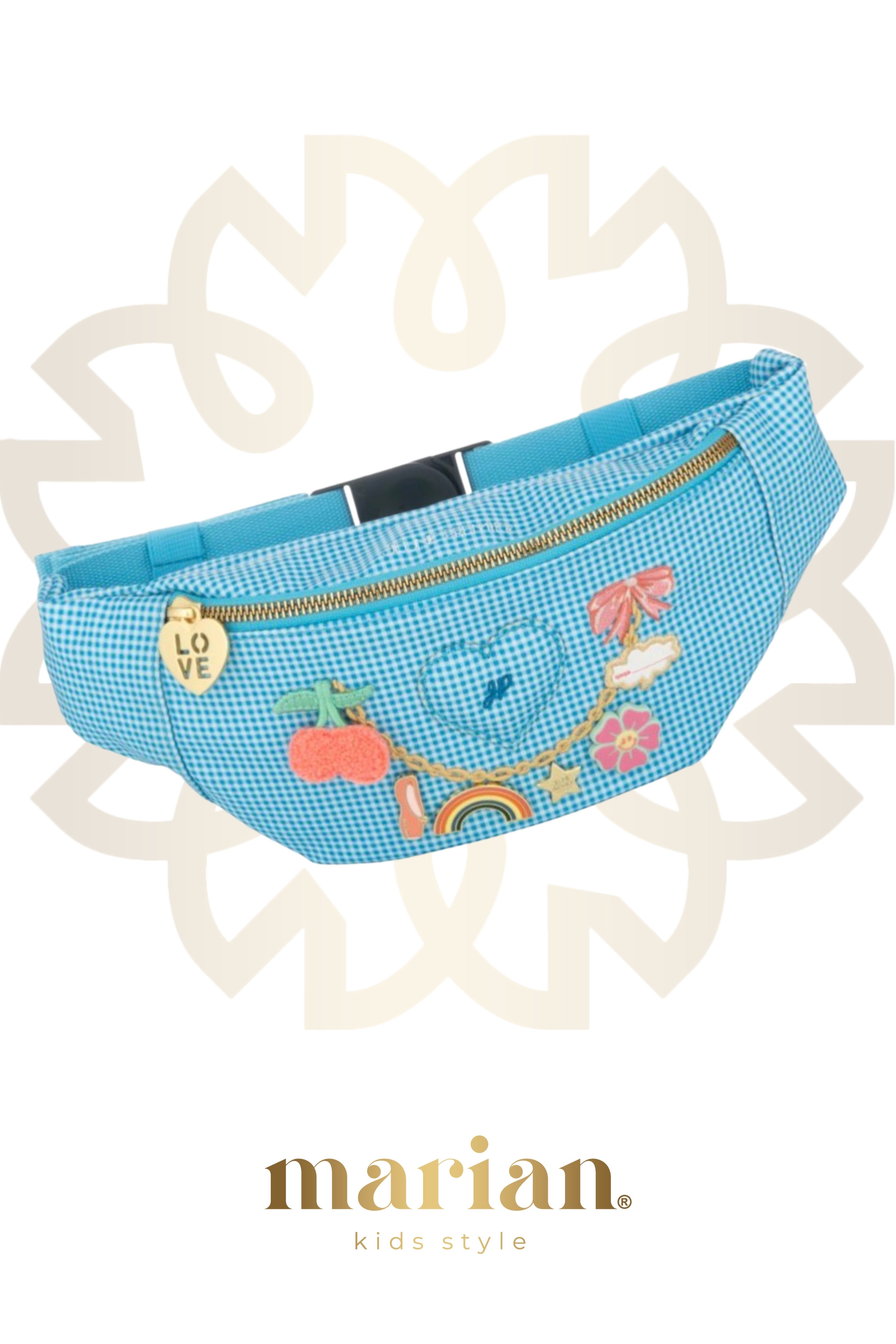 JEUNE PREMİER / Fanny Pack Banane - Vichy Love Blue
